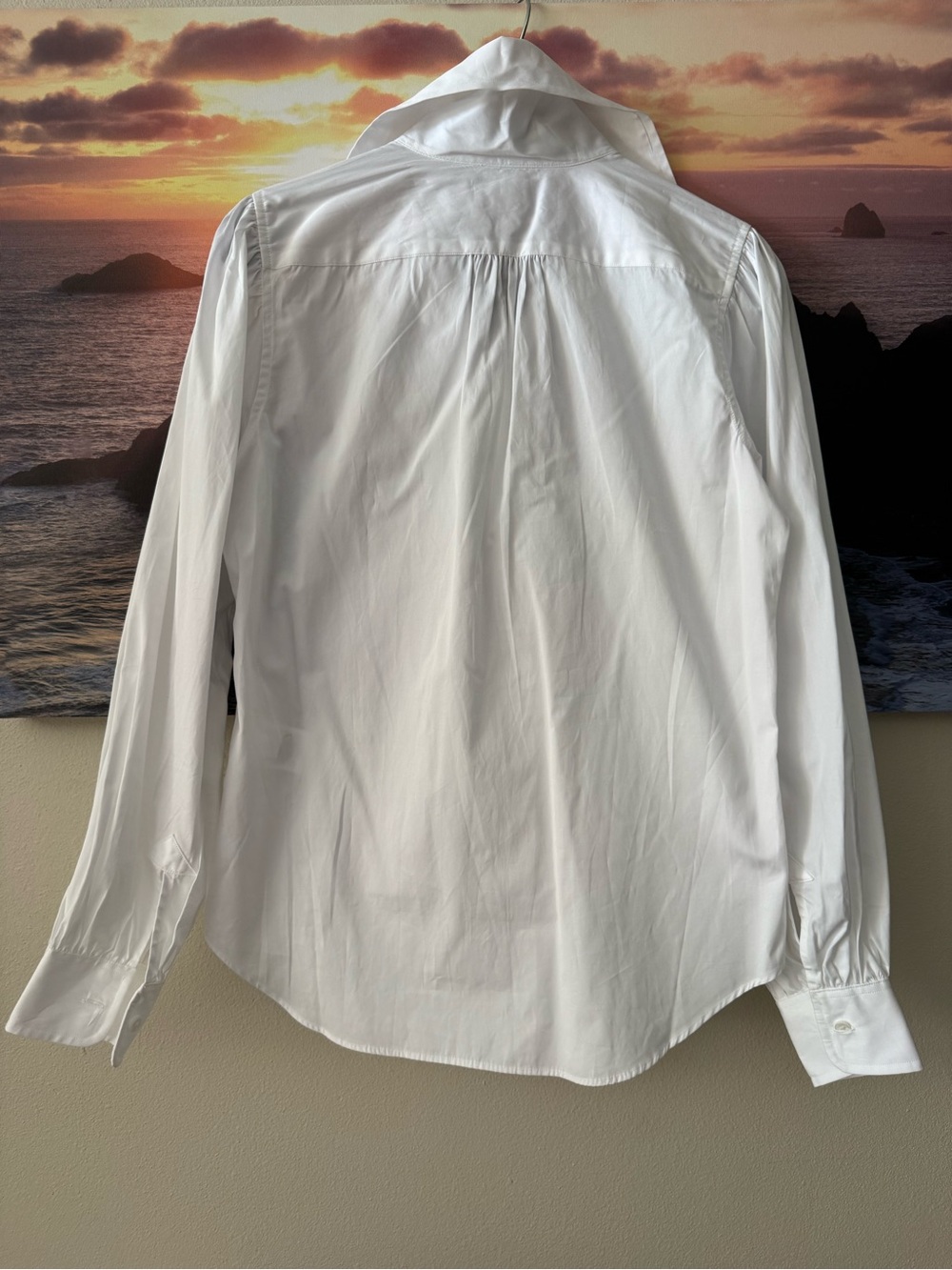 Polo Ralph Lauren Women's White Long-Sleeve Button Down Shirt/ 2/ New - Picture 5 of 12